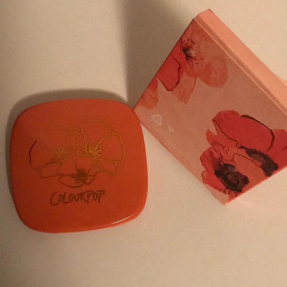 Brand new Colorpop pressed powder blush in outta sight